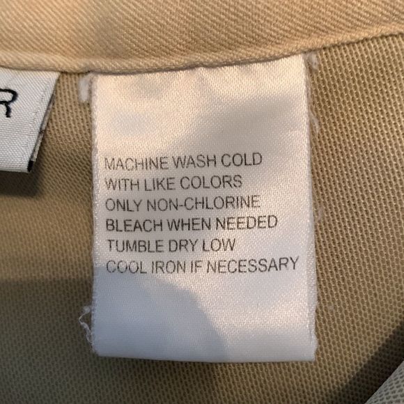 Sag Harbor Straight Leg Beige Slacks Pants 14 (B-003) - Picture 6 of 9